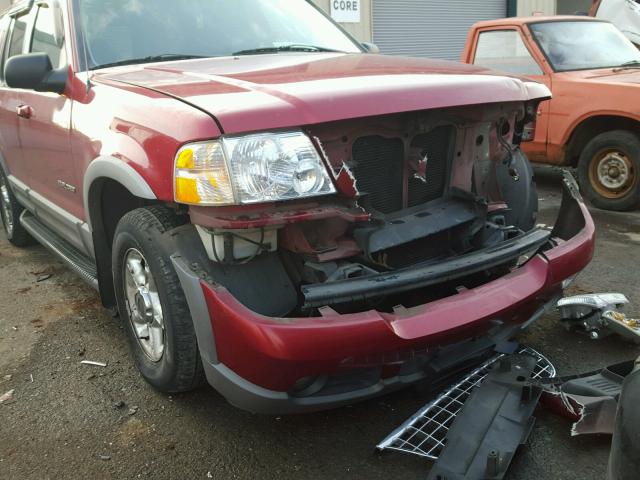 1FMZU73W82UB28756 - 2002 FORD EXPLORER X RED photo 9