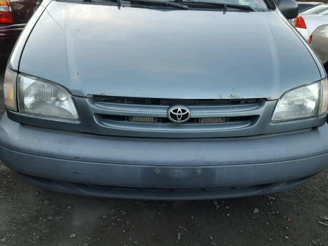 4T3ZF13C3XU135089 - 1999 TOYOTA SIENNA LE BLUE photo 7