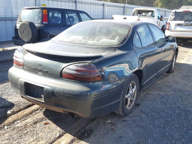 1G2WR5212YF321179 - 2000 PONTIAC GRAND PRIX GREEN photo 4