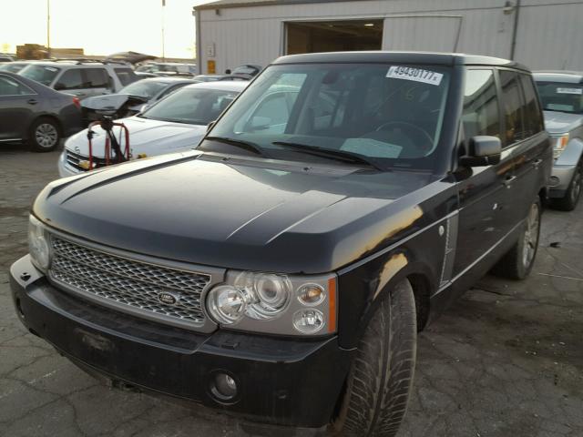 SALMF13466A234417 - 2006 LAND ROVER RANGE ROVE BLACK photo 2