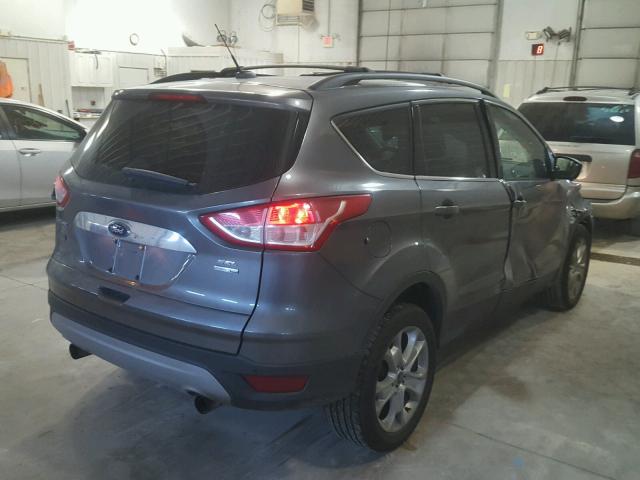 1FMCU9HX4DUA40163 - 2013 FORD ESCAPE SEL GRAY photo 4