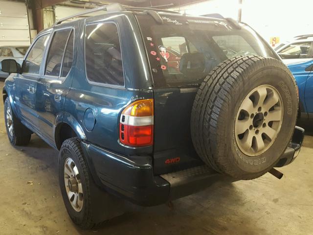 4S6CM58W5X4414789 - 1999 HONDA PASSPORT E 绿色 照片 3