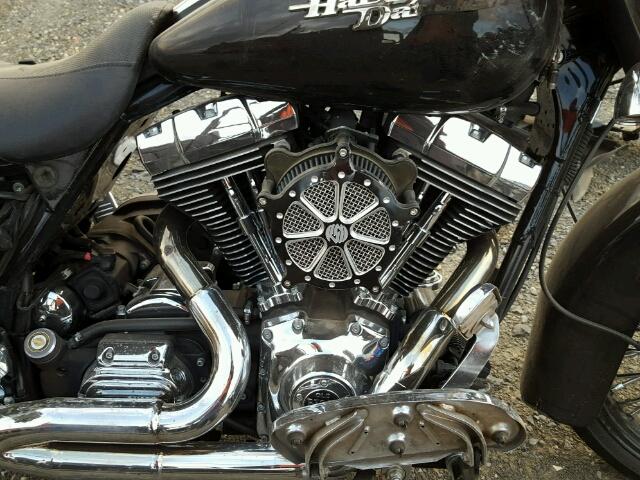 1HD1KBW196Y701638 - 2006 HARLEY-DAVIDSON FLHXI BLACK photo 7