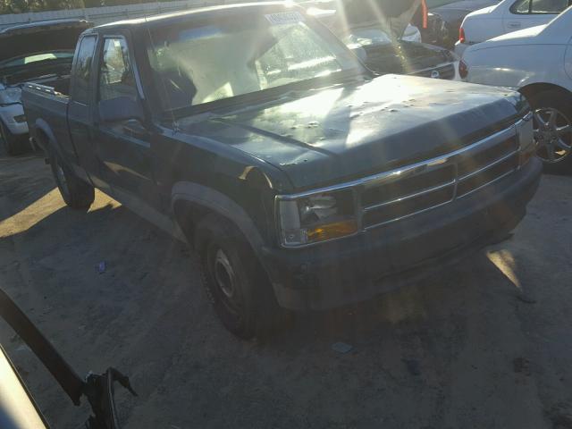 1B7GL23X0SS109835 - 1995 DODGE DAKOTA BLUE photo 1