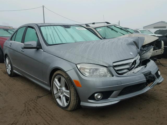 WDDGF8BB7AR090437 - 2010 MERCEDES-BENZ C 300 4MAT GRAY photo 1