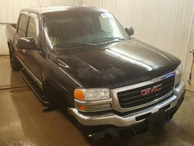 2GTEK13T861244259 - 2006 GMC NEW SIERRA BLACK photo 1