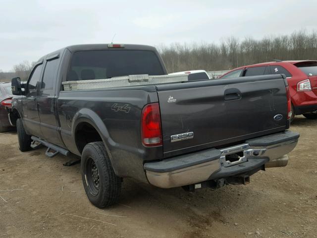 1FTSW21P16EB00585 - 2006 FORD F250 SUPER BLACK photo 3