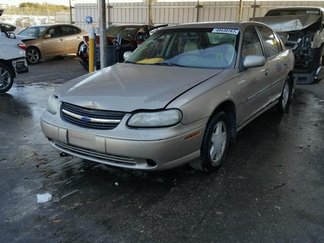 1G1NE52J4Y6231916 - 2000 CHEVROLET MALIBU LS GOLD photo 2