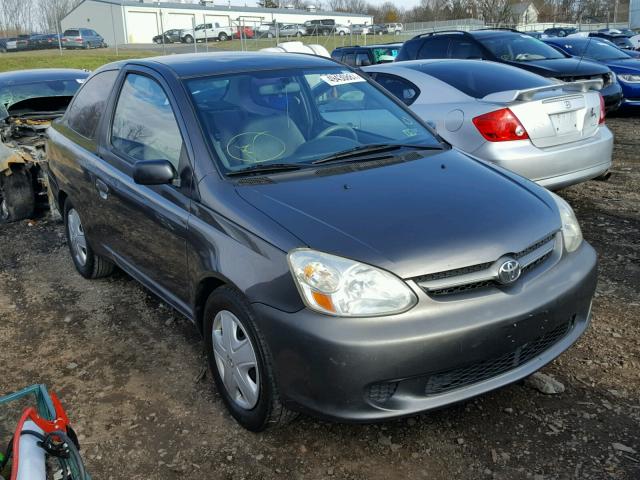 JTDAT123X30276179 - 2003 TOYOTA ECHO GRAY photo 1