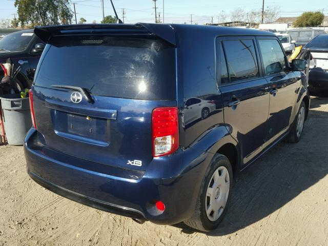 JTLZE4FE3EJ063182 - 2014 TOYOTA SCION XB 蓝色 照片 4