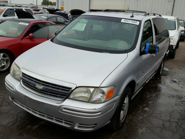 1GNDX13E13D311323 - 2003 CHEVROLET VENTURE LU SILVER photo 2