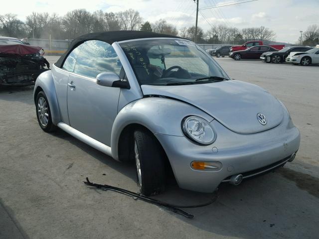 3VWCM31YX4M334866 - 2004 VOLKSWAGEN NEW BEETLE 蓝色 照片 1