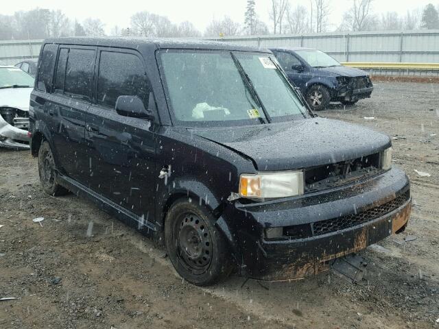 JTLKT324750177304 - 2005 TOYOTA SCION XB BLACK photo 1