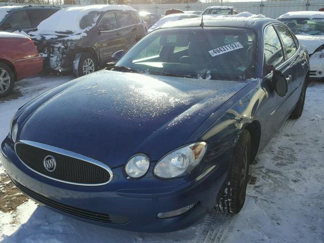 2G4WD532751222177 - 2005 BUICK LACROSSE C BLUE photo 2