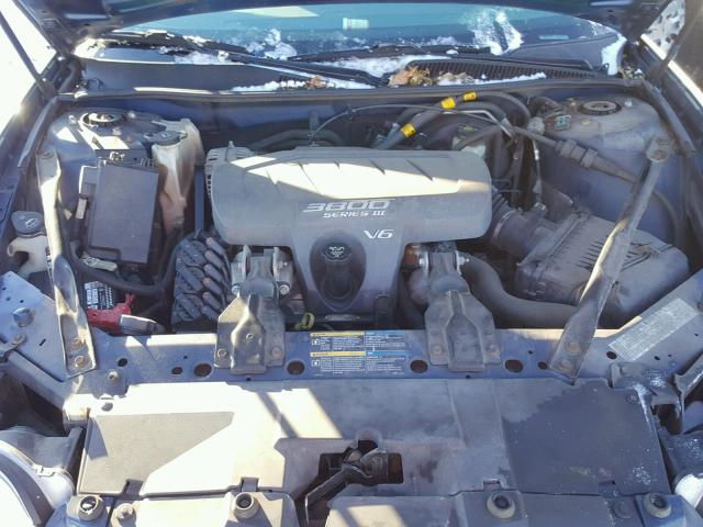 2G4WD532751222177 - 2005 BUICK LACROSSE C BLUE photo 7