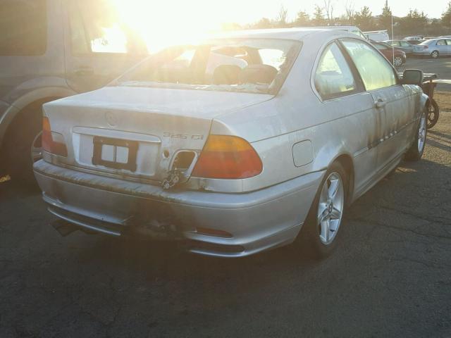 WBABN33451JW49375 - 2001 BMW 325 CI SILVER photo 4