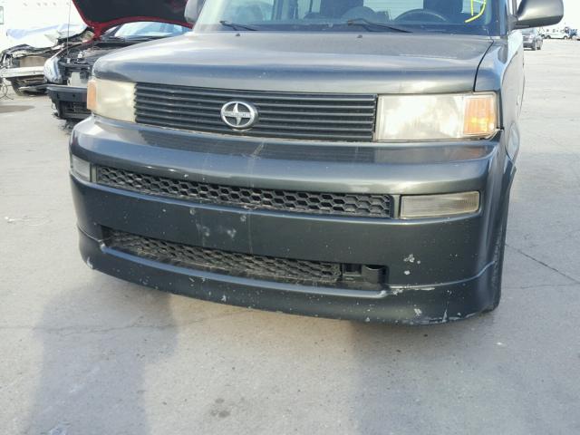 JTLKT324654029511 - 2005 TOYOTA SCION XB Verde foto 9