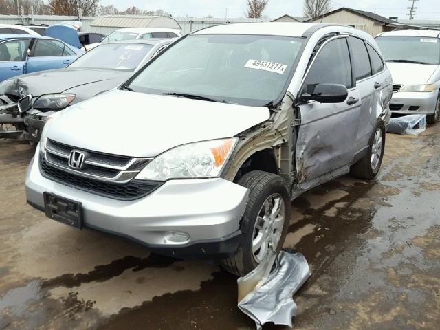 5J6RE3H44BL034164 - 2011 HONDA CR-V SE SILVER photo 2