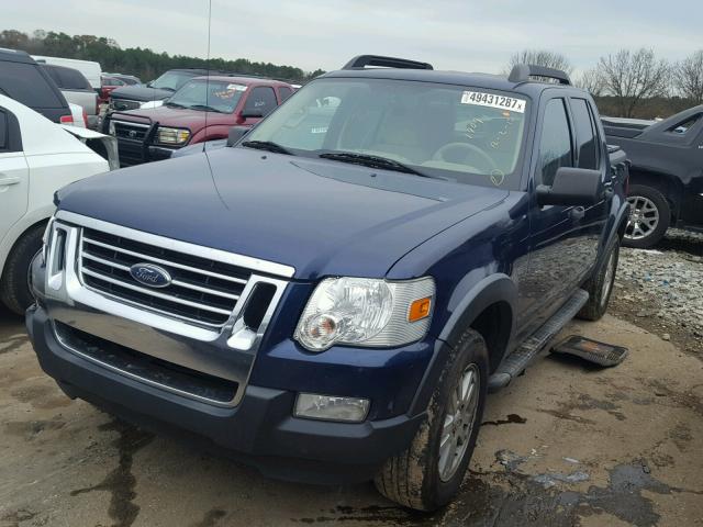 1FMEU31E08UA31707 - 2008 FORD EXPLORER S BLUE photo 2