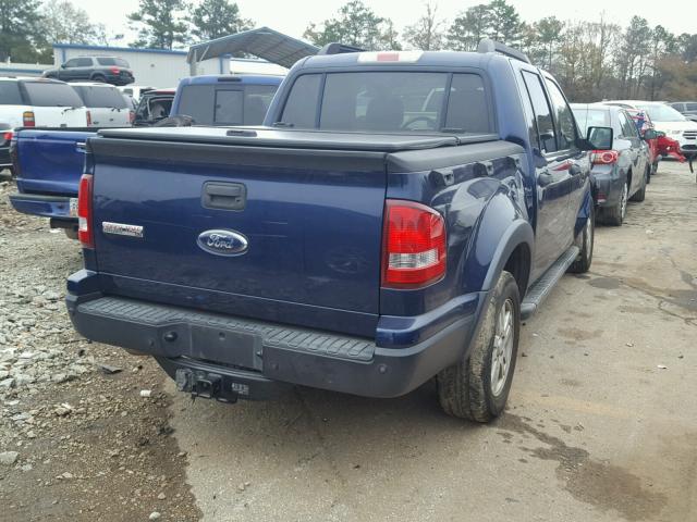 1FMEU31E08UA31707 - 2008 FORD EXPLORER S BLUE photo 4