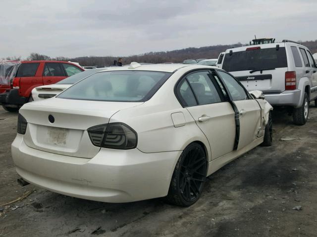 WBAVB17506NK41718 - 2006 BMW 325 I AUTO WHITE photo 4