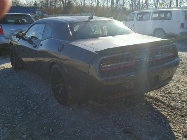 2C3CDZC94GH239674 - 2016 DODGE CHALLENGER GRAY photo 3