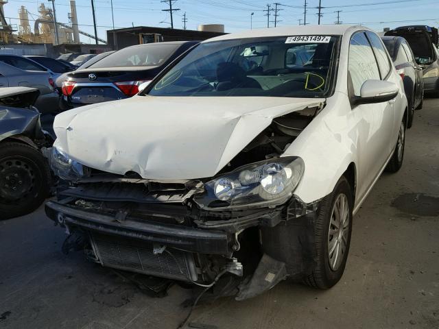 WVWAB7AJ2BW110000 - 2011 VOLKSWAGEN GOLF 白色 照片 2