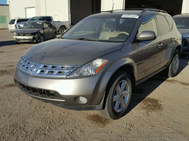 JN8AZ08W83W232001 - 2003 NISSAN MURANO SL BROWN photo 2