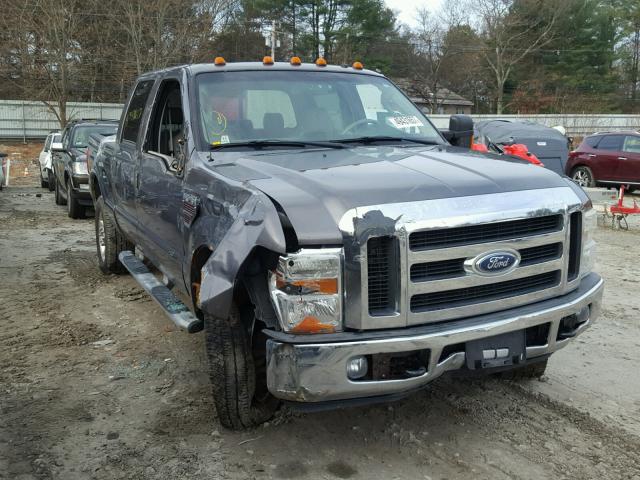 1FTWW31R58EA72818 - 2008 FORD F350 SRW S CHARCOAL photo 1