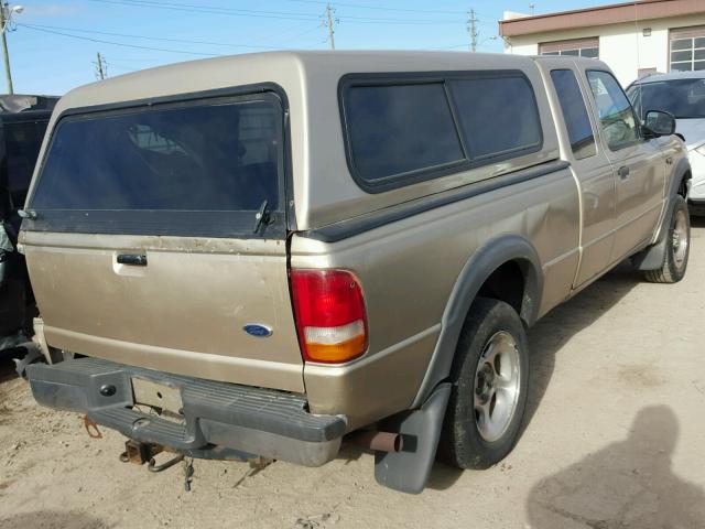 1FTZR15X9YTA16037 - 2000 FORD RANGER SUP GOLD photo 4