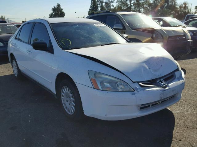 1HGCM56124A045392 - 2004 HONDA ACCORD DX WHITE photo 1