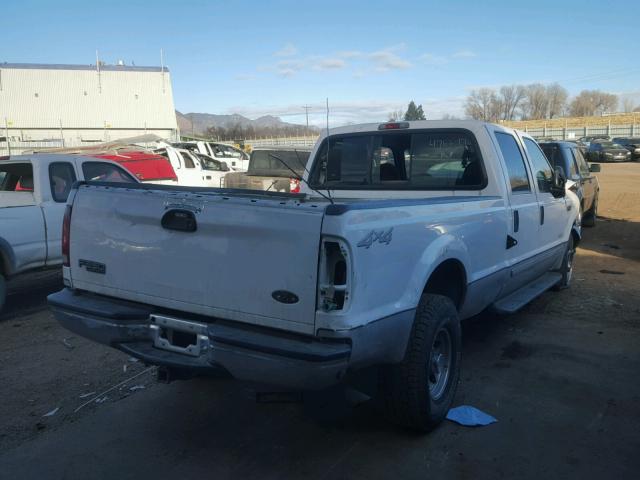 1FTNW21F11EA66516 - 2001 FORD F250 SUPER WHITE photo 4