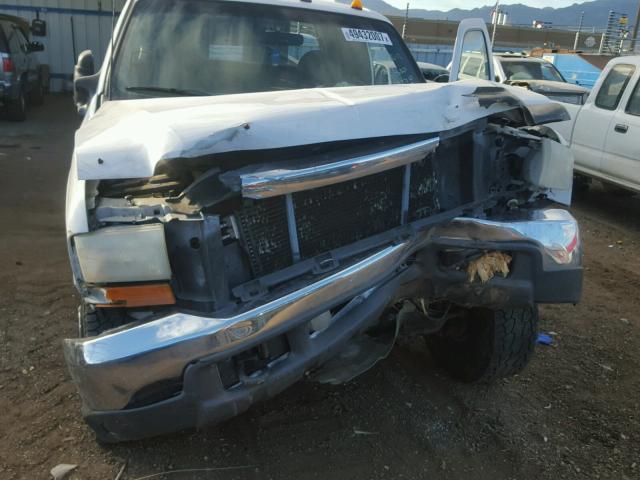 1FTNW21F11EA66516 - 2001 FORD F250 SUPER WHITE photo 7