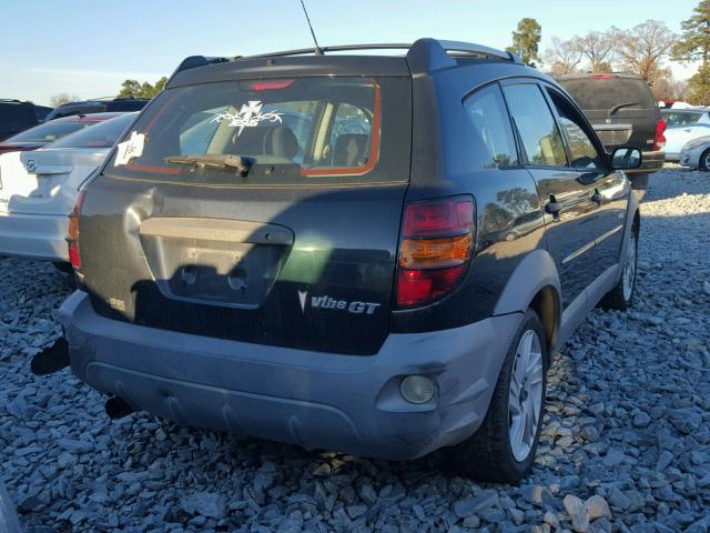 5Y2SN62L03Z432267 - 2003 PONTIAC VIBE GT BLACK photo 4