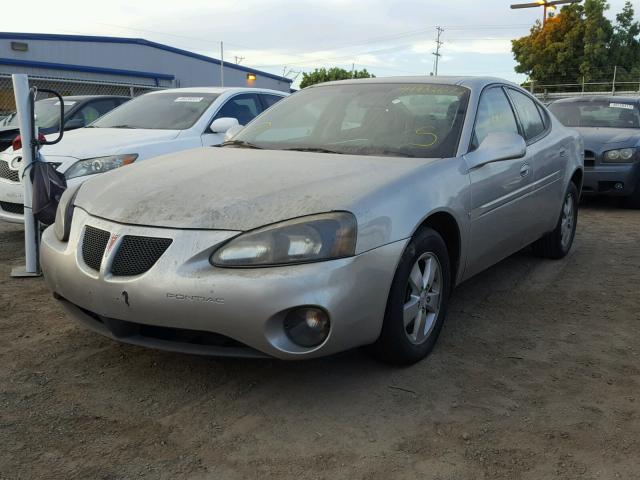 2G2WP552581122080 - 2008 PONTIAC GRAND PRIX SILVER photo 2