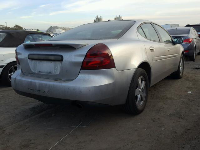 2G2WP552581122080 - 2008 PONTIAC GRAND PRIX SILVER photo 4