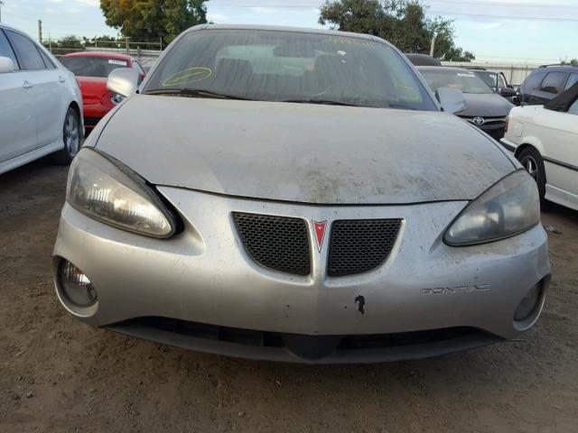 2G2WP552581122080 - 2008 PONTIAC GRAND PRIX SILVER photo 9