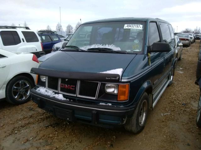 1GKDM15Z4RB535485 - 1994 GMC SAFARI TEAL photo 2