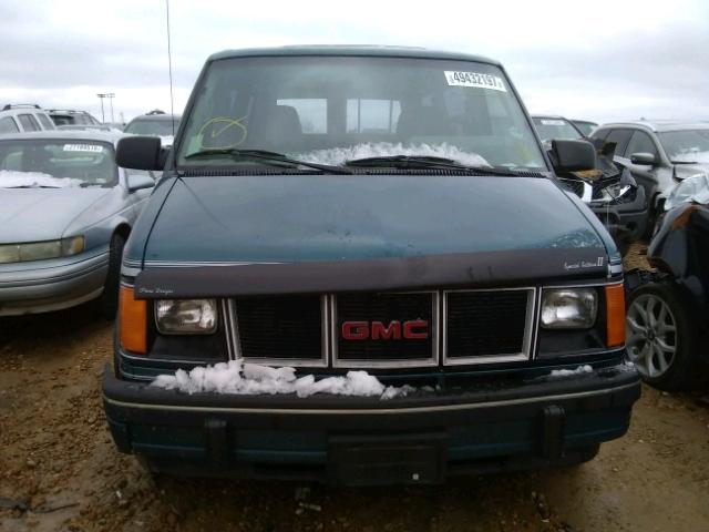 1GKDM15Z4RB535485 - 1994 GMC SAFARI TEAL photo 9