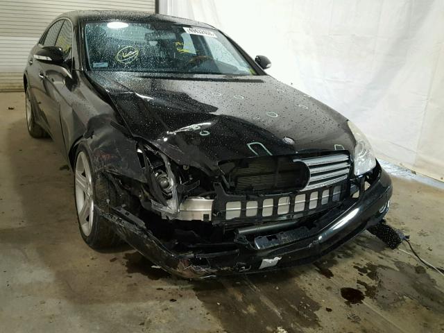 WDDDJ75X46A074267 - 2006 MERCEDES-BENZ CLS 500C BLACK photo 9