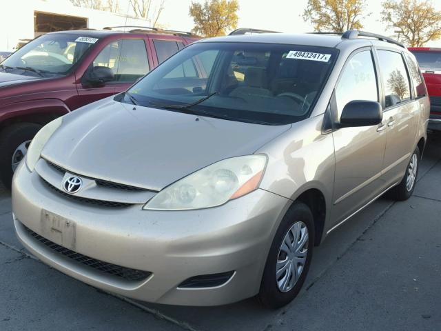 5TDZA23C36S516994 - 2006 TOYOTA SIENNA CE TAN photo 2