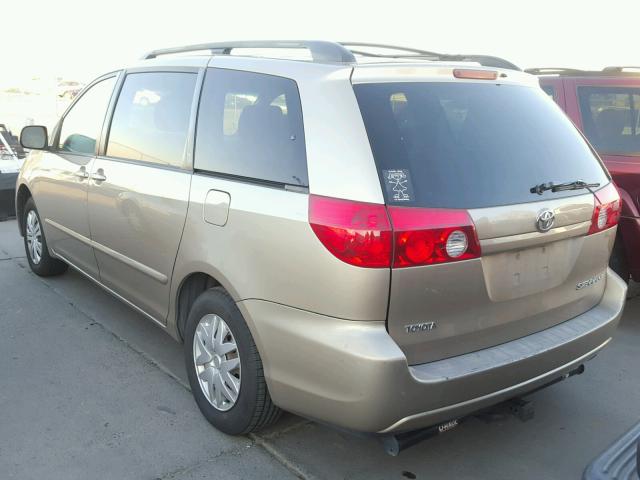 5TDZA23C36S516994 - 2006 TOYOTA SIENNA CE TAN photo 3