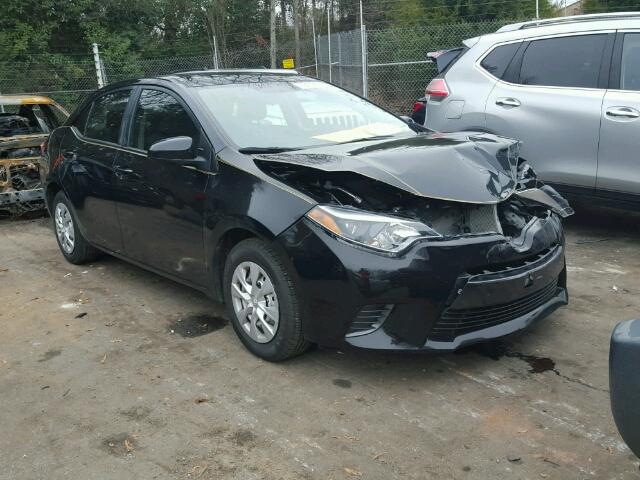 2T1BURHE3GC570074 - 2016 TOYOTA COROLLA L BLACK photo 1