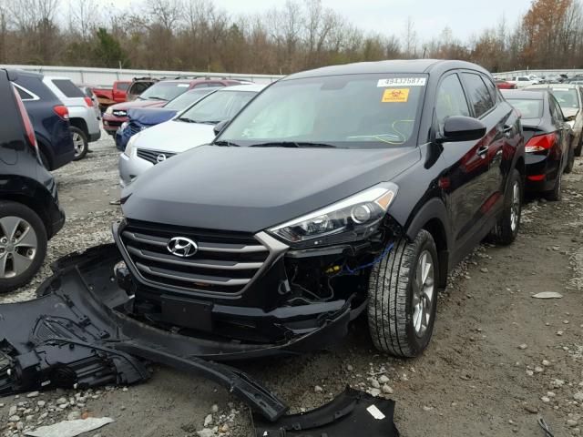 KM8J23A46GU197708 - 2016 HYUNDAI TUCSON SE BLACK photo 2