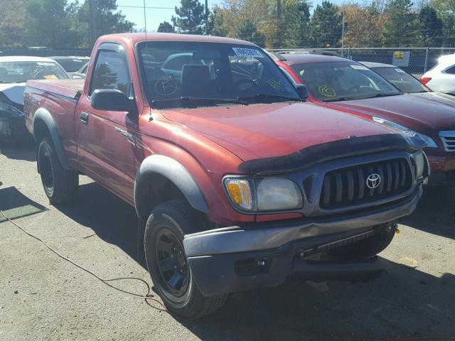 5TEPM62N01Z861906 - 2001 TOYOTA TACOMA RED photo 1