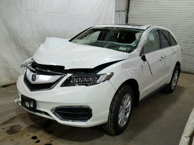 5J8TB4H57JL003817 - 2018 ACURA RDX TECHNO WHITE photo 2