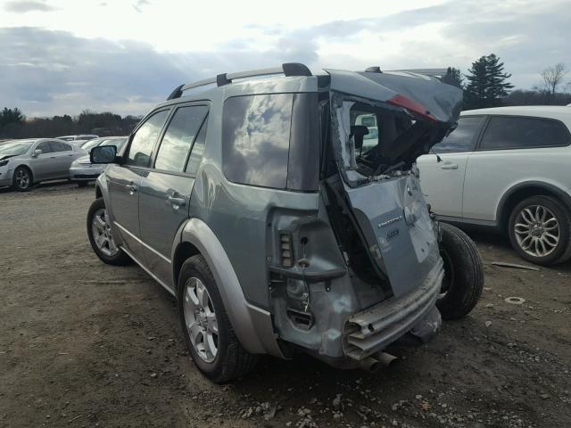 1FMDK02107GA16407 - 2007 FORD FREESTYLE GRAY photo 3