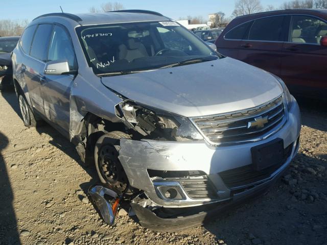 1GNKVGKD1DJ214053 - 2013 CHEVROLET TRAVERSE L SILVER photo 1