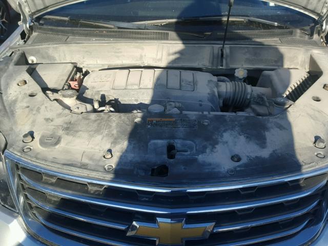 1GNKVGKD1DJ214053 - 2013 CHEVROLET TRAVERSE L SILVER photo 7