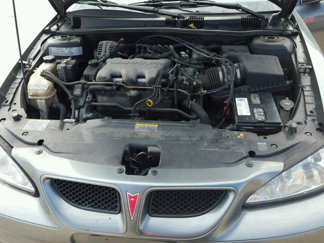 1G2NE52E35M167387 - 2005 PONTIAC GRAND AM S GRAY photo 7